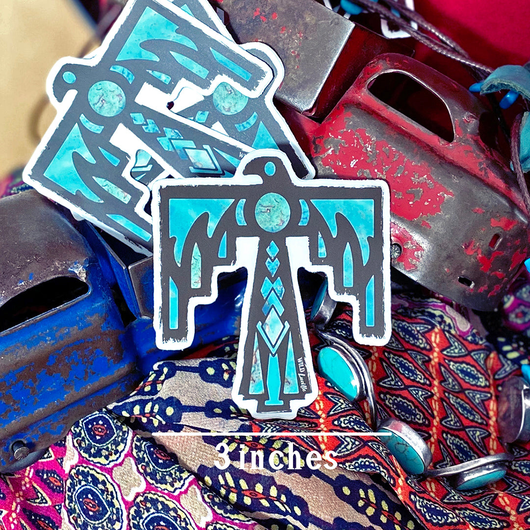 Turquoise Diva Vinyl Decal Sticker Bundle (50 assorted)