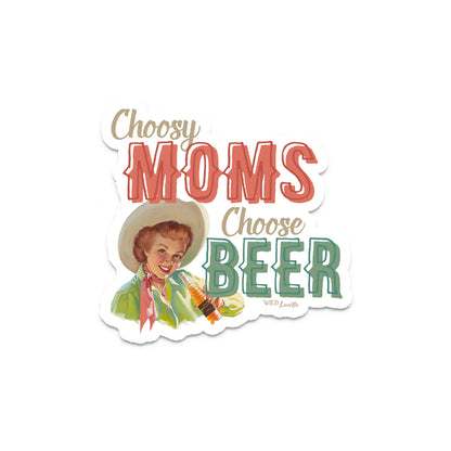 Choosy Moms Choose Beer - Vinyl Sticker Decals