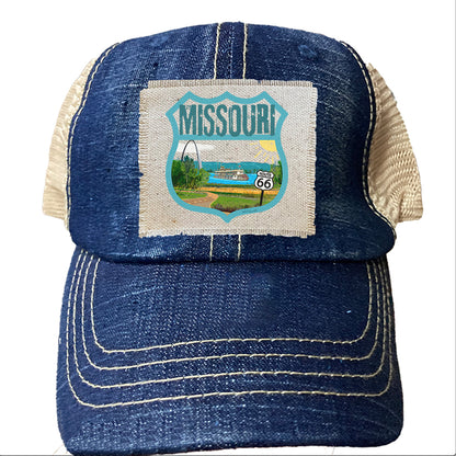 Missouri State Tourist Souvenir Trucker Hats