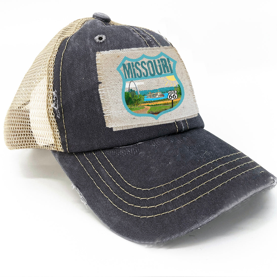 Missouri State Tourist Souvenir Trucker Hats