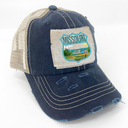 Missouri State Tourist Souvenir Trucker Hats