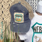 Nebraska Souvenir Canvas Patch Print Trucker Hats