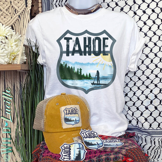 Tahoe California Nevada Tourist Souvenir Graphic Tees