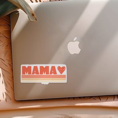 Mama Heart - Vinyl Sticker Decals