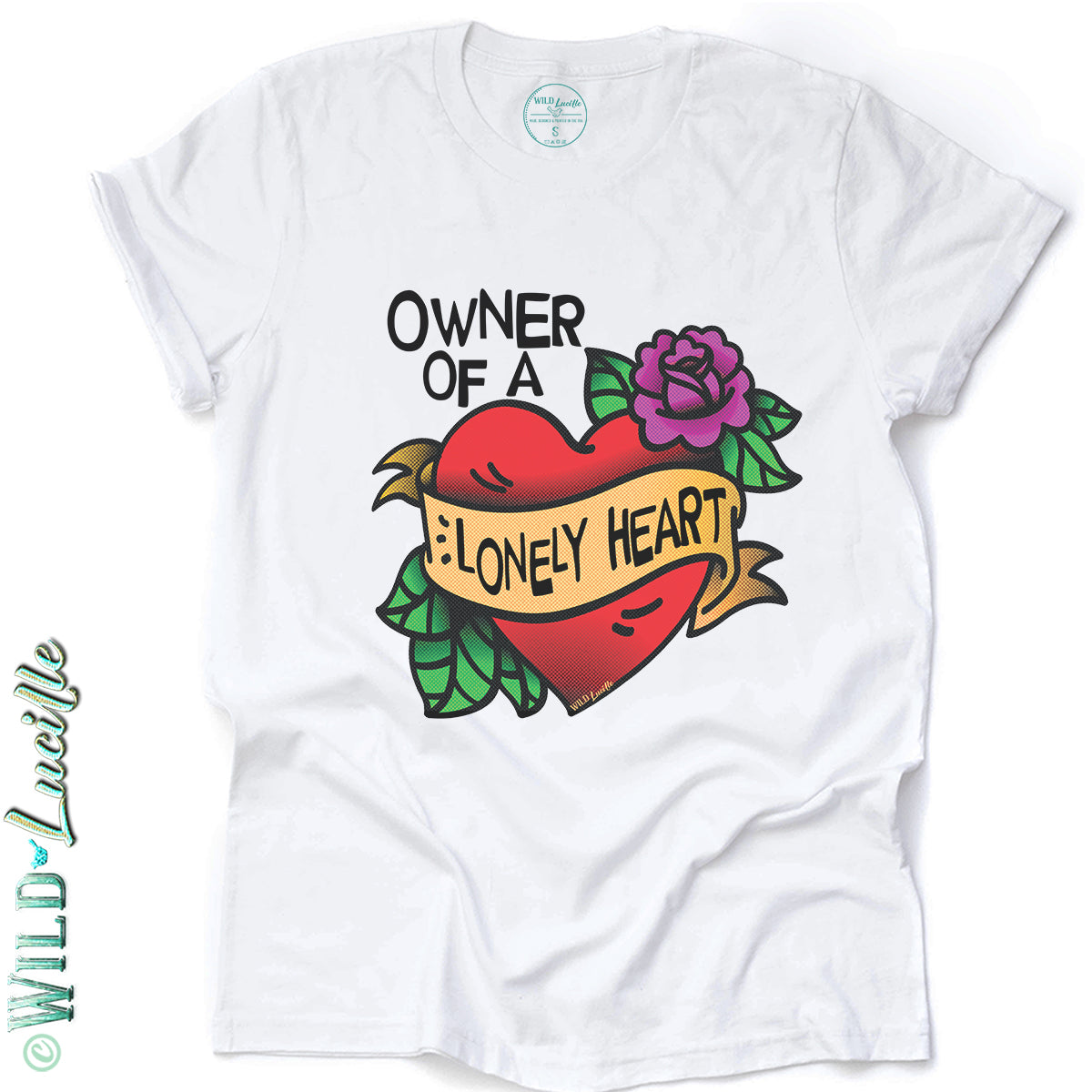 Owner of a Lonely Heart - Valentine's Graphic Retro Tees