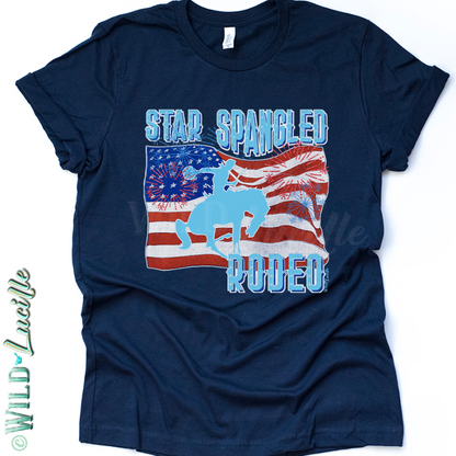 Star Spangled Rodeo 2023 - Patriotic Western Graphic Tees