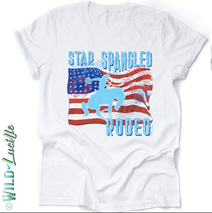 Star Spangled Rodeo 2023 - Patriotic Western Graphic Tees