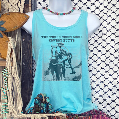 The World Needs More Cowboy Butts - Western Graphic Tees