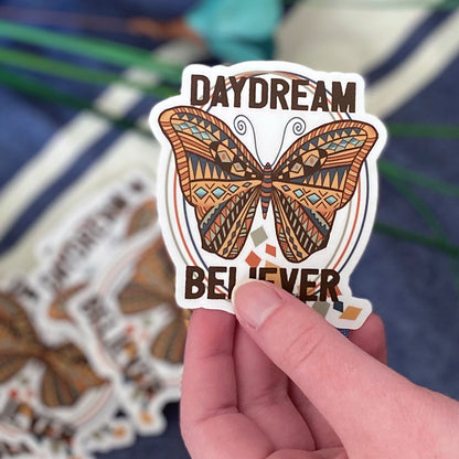 Daydream Believer Boho Butterfly - Vinyl Sticker Decals