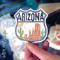 Destination Arizona - Vinyl Souvenir Travel Decals