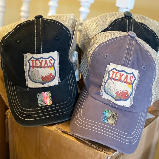READY TO SHIP - Bundle of 2 Destination Texas Trucker Hats
