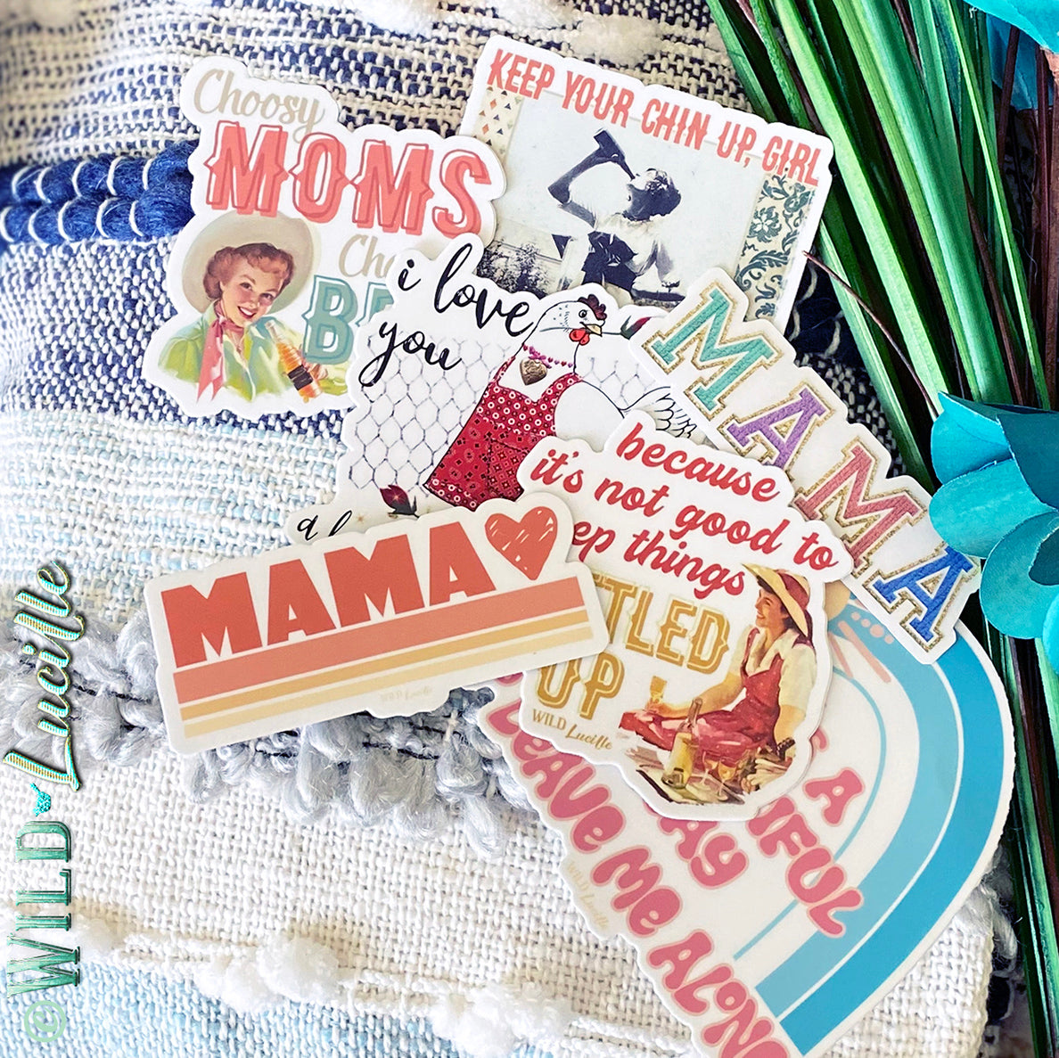 Mama's sticker on sale bundle