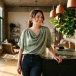 best tops for broad shoulders