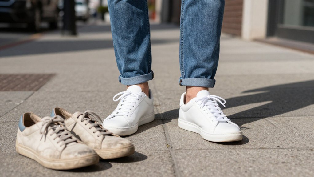 clean minimal lifestyle sneakers elevate style