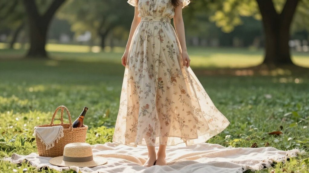 maxi dresses floral viscose breathable fabrics