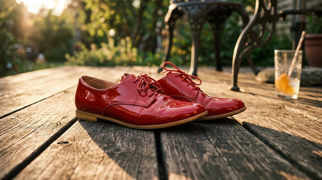 red dress shoes versatile styling ideas