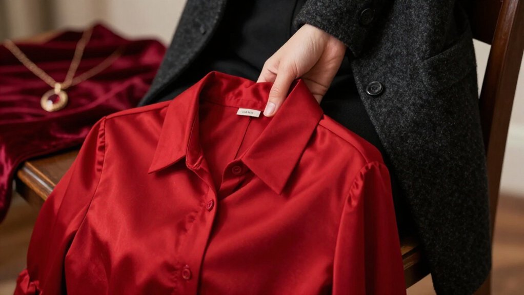 red signals passion black exudes confidence