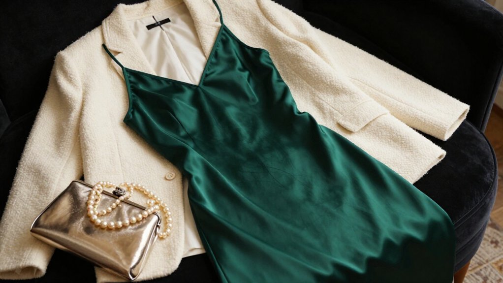 silk satin jewel toned sophistication