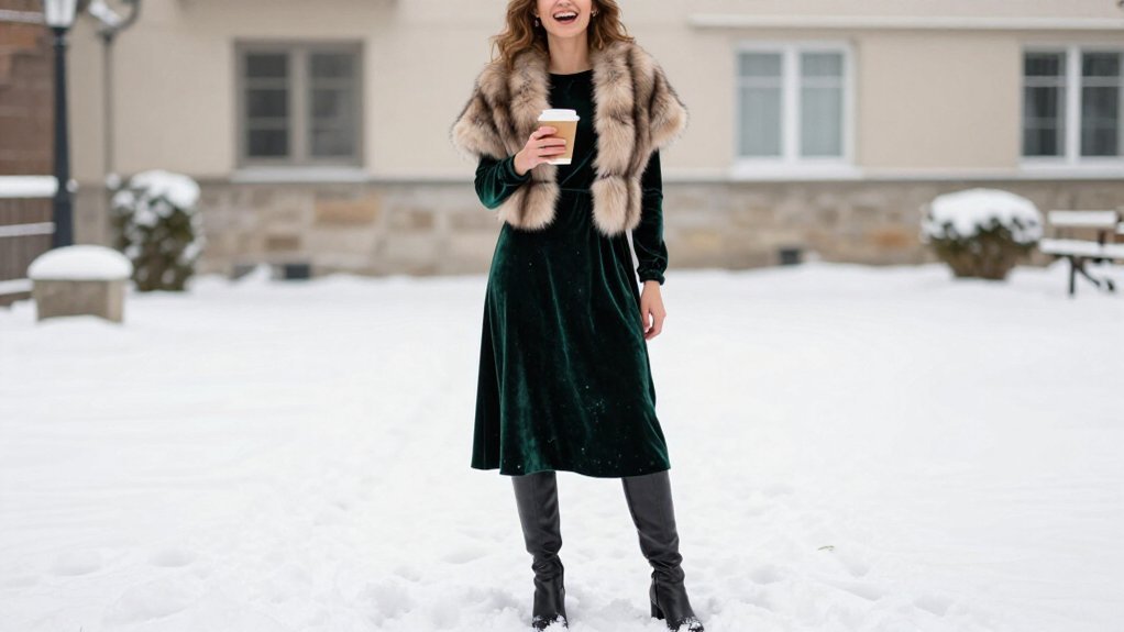 winter wedding guest dress lengths maxi or midi